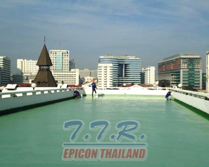 พื้นกันซึมด่านฟ้า - ผู้รับเหมาทำพื้นอีพ็อกซี่ พื้นพียู ที.ที.อาร์. อิพิคอล